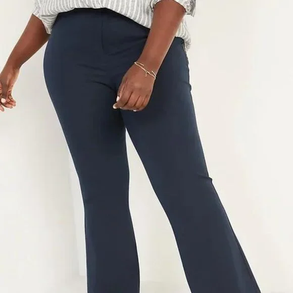 NWT Old Navy High-Waisted Pixie Flare Pants - Picture 9 of 12